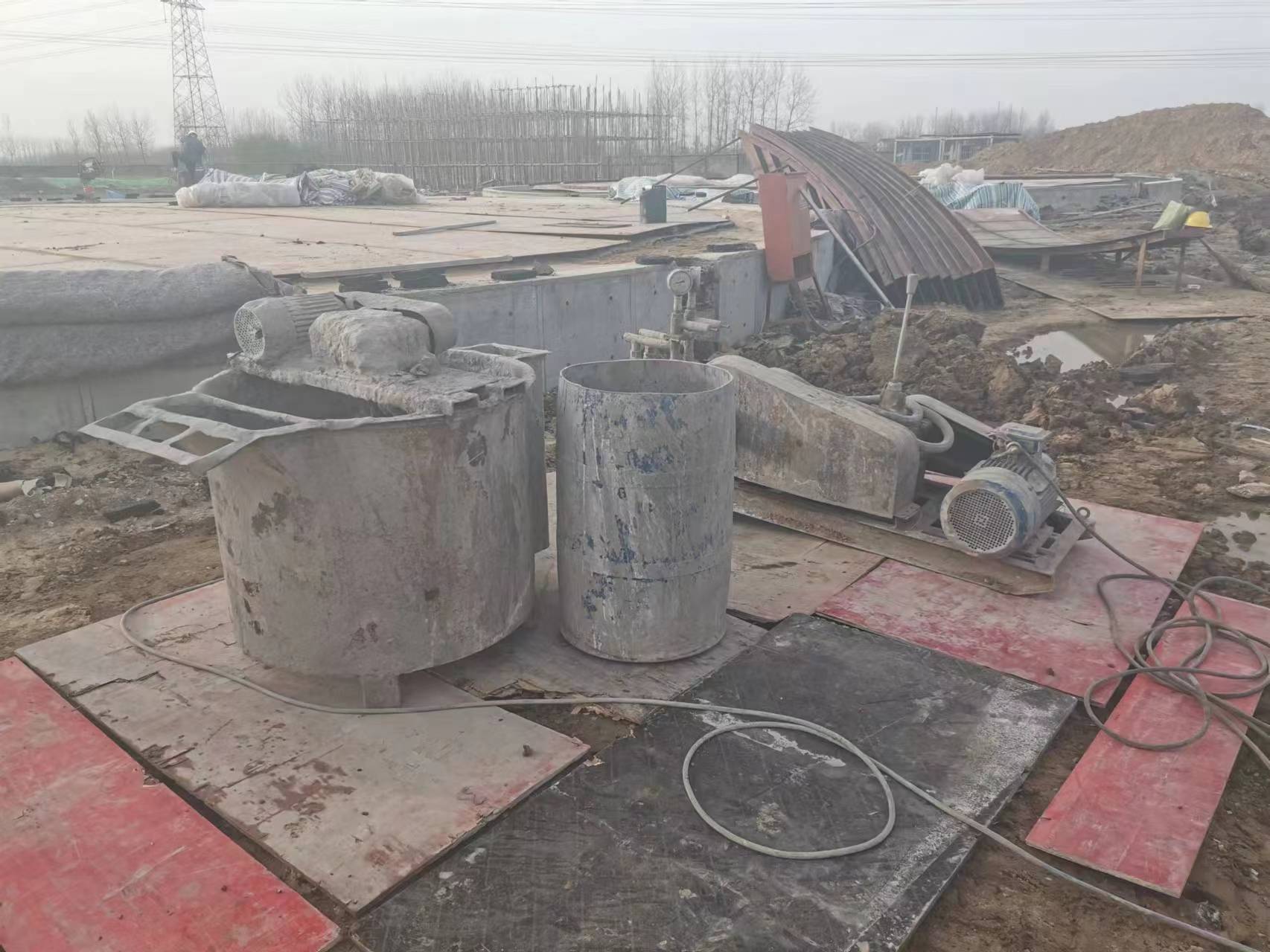 新华设备基础注浆